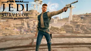 Star Wars Jedi Survivor PS5 - Scoundrel Skin Free Roam Gameplay (60FPS Performance Mode)