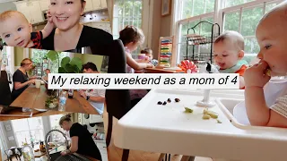 TWIN MOM VLOG // MOM OF 4 WEEKEND VLOG