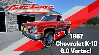 1987 Chevrolet K-10 For Sale!