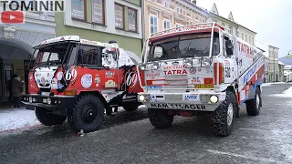 Dakarské TATRY Karla Lopraise ve Frenštátě pod Radhoštěm. Při posledním rozloučením