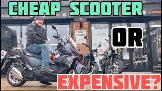 Cheap scooter or expensive scooter? That is the question! The new Sym ADX125