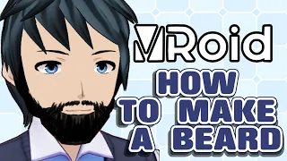 How to make a beard in Vroid! Tutorial