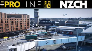 MSFS Christchurch International - NZCH - Proline Plus Scenery - NZA Simulations