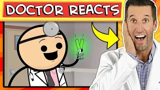 ER Doctor REACTS to Hilarious Cyanide & Happiness Medical Scenes