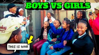BOYS VS GIRLS But Face To Face | 30 Seconds to WIN! (Rankuwa Edition)