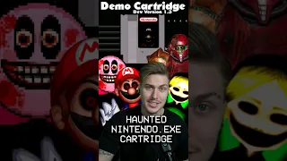 HAUNTED NINTENDO.EXE CARTRIDGE #shorts #nintendoexe #marioexe #exe #mariohorror #mario #kirby #link