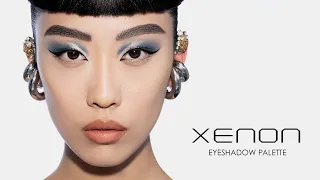 Elegant Sparkling Eye Makeup ft. XENON PALETTE | Natasha Denona Makeup