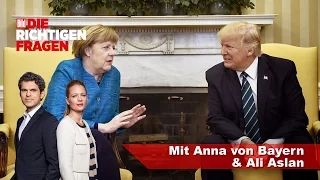 Die richtigen Fragen: Trump-Besuch - Wie hat Merkel sich geschlagen?