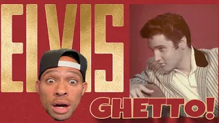 American Rapper FIRST time EVER hearing -ELVIS- In the Ghetto