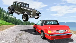 High Speed Traffic Crashes #75 - BeamNG Drive | CrashBoomPunk