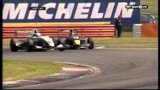 Formula Renault 2.0 Eurocup 2008 - Ricciardo vs Bottas, last lap
