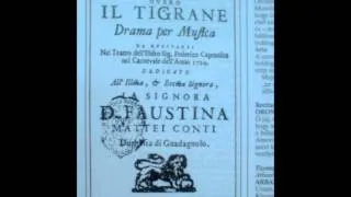 Vivaldi Antonio Lucio - da:Il Tigrane RV 740 Aria di Cleopatra "Qui mentre mormorando corron"