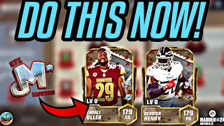 DO THIS IN THE MOVERS PROMO! SUPER IMPORTANT! Madden Mobile 24