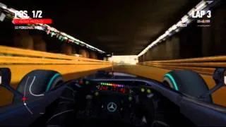 Monaco - Monte Carlo Hot Lap w/ Martin Brundle's Commentary [F1 2010 GAME]