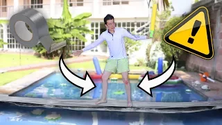 EL PUENTE MÁS LARGO DE CINTA | CRUZAMOS UNA PISCINA - ¿VERDAD O FALSO?