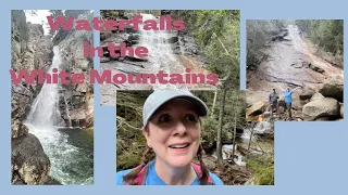 Gorgeous Waterfalls in the White Mountains of New Hampshire