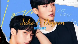 story of juho x Doyoon ~badboy ❤️ innocent boy [bl] koreanbl hindi mix  ~ jazz for two