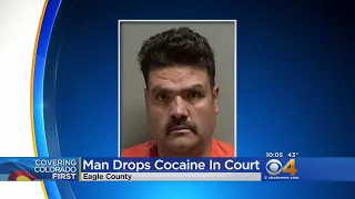 Man On Drug Charges Drops Cocaine In Courtroom