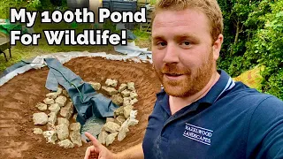 Making My 100th Pond For Wildlife