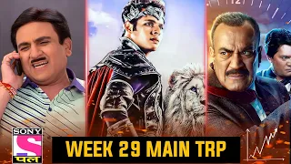 Sony Pal Week 29 TRP - Sony Pal Week 29 Main TRP | Baalveer | Cid | Tmkoc