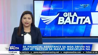 3K financial assistance sa mga driver ng jeep at tricycle sa Makati makukuha na