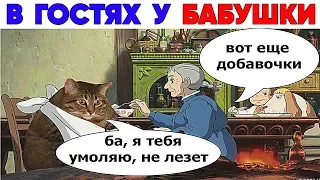 Лютые приколы, мемы. В ГОСТЯХ У БАБУШКИ . Лучшие мемы