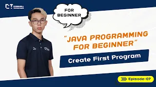 Java Tutorial Episode7_Create First Program