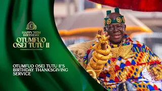 Otumfuo Osei Tutu II 25th Jubilee Akwasidae Celebration