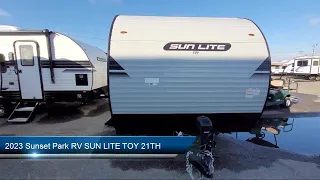 2023 Sunset Park Sun-Lite Toy Hauler 21TH Modesto  Sacramento  San Jose  Stockton  Turlock  Merced