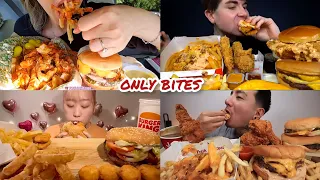 this juicy animal style fries and burgers make me stop being vegan 😍🍔🍟 [ no talking asmr eating  ]