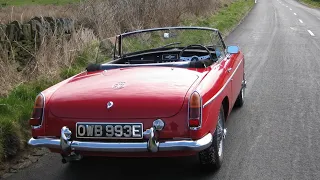 MGB Roadster 1974 Full Restoration Project