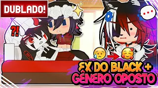 [ DUBLADO ] EX DO BLACK 😈 E GÊNERO OPOSTO 😍 l MINI FILME GACHA CLUB