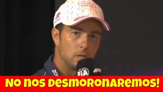 Checo Pérez descarta que Red Bull entre en crisis con salida de Adrian Newey previo al GP de Miami