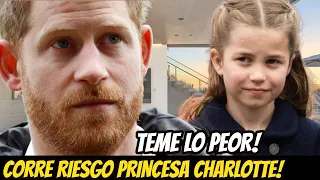 DOLOROSA PREOCUPACIÓN Del PRINCIPE HARRY Por LA PRINCESA CHARLOTTE, CAUSA REVUELO en La FAMILIA REAL