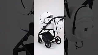 детская коляска 2в1 Adamex Blanc (Адамекс Бланк) #babystroller #stroller #viral #коляска