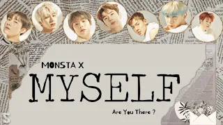 Myself - MONSTA X (몬스타엑스) Lyrics Video ( HAN/ROM/ENG )