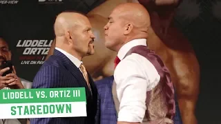 Chuck Liddell vs. Tito Ortiz III Staredown