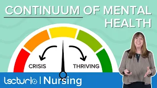 What is the Continuum of Mental Health? | Mental Health Nursing | Lecturio Nursing
