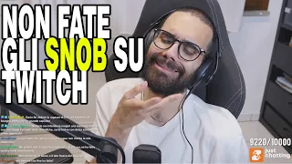 È INUTILE FARE GLI SNOB SU TWITCH, E L'ANDAMENTO DEL CANALE TRA NICCHIA E MAINSTREAM