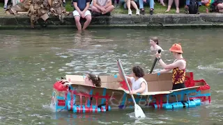 2022 Cambridge Cardboard Boat Race - Extended Highlights