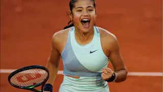 Emma Raducanu wins tough 1st Round Match at Roland Garros