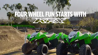 The Good Times Begin | Introducing the New 2023 KFX90 and KFX50 ATVs