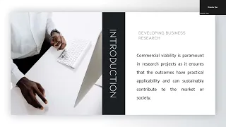 International Webinar | How to Design a Commercially Viable Research Project