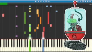Far Future First Wave Piano [Plants vs. Zombies 2] (Synthesia)