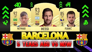 THIS IS HOW BARCELONA LOOKED 5 YEARS AGO VS NOW! 󠁧󠁢󠁥󠁮󠁧󠁿😱 | FT. Neymar, Messi, Pjanic...