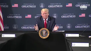 President Trump Participates in a Listening Session with African-American Leaders