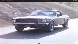 BULLITT CAR CHASE VIDEO CLIP