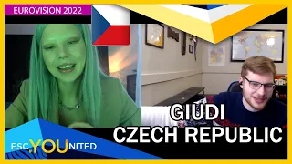 Czech Republic: Interview with Giudi "Jezinky" (Eurovision Song CZ 2022)