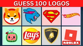 Guess the logo in 3 seconds! Ultimate Logo Quiz | 100 famous logos | Logo Quiz