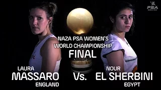 NAZA PSA WOMEN'S WORLD CHAMPIONSHIP - Final Highlights - Massaro v El Sherbini